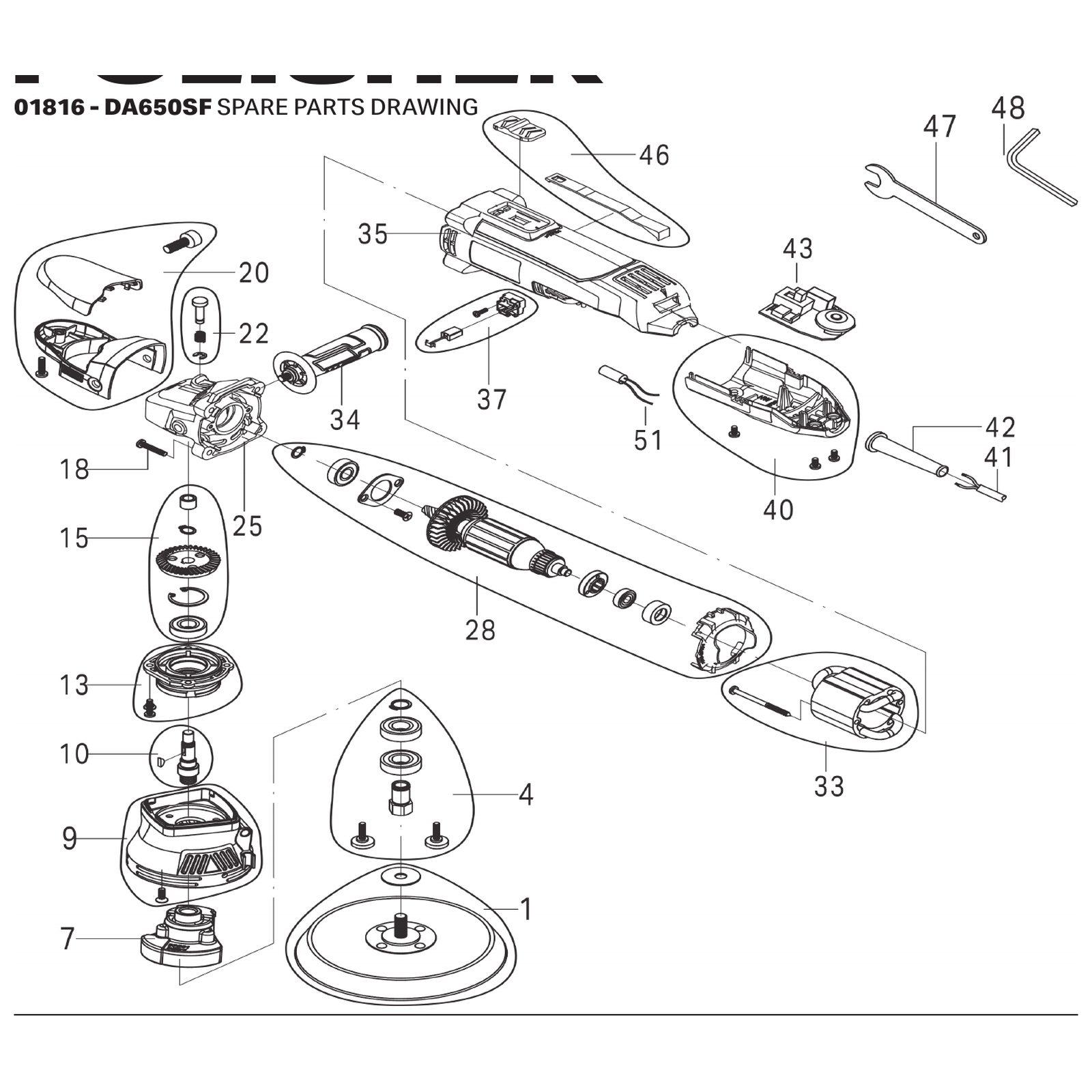 Draper Blade Guard Assembly YDA650SF-9 98006