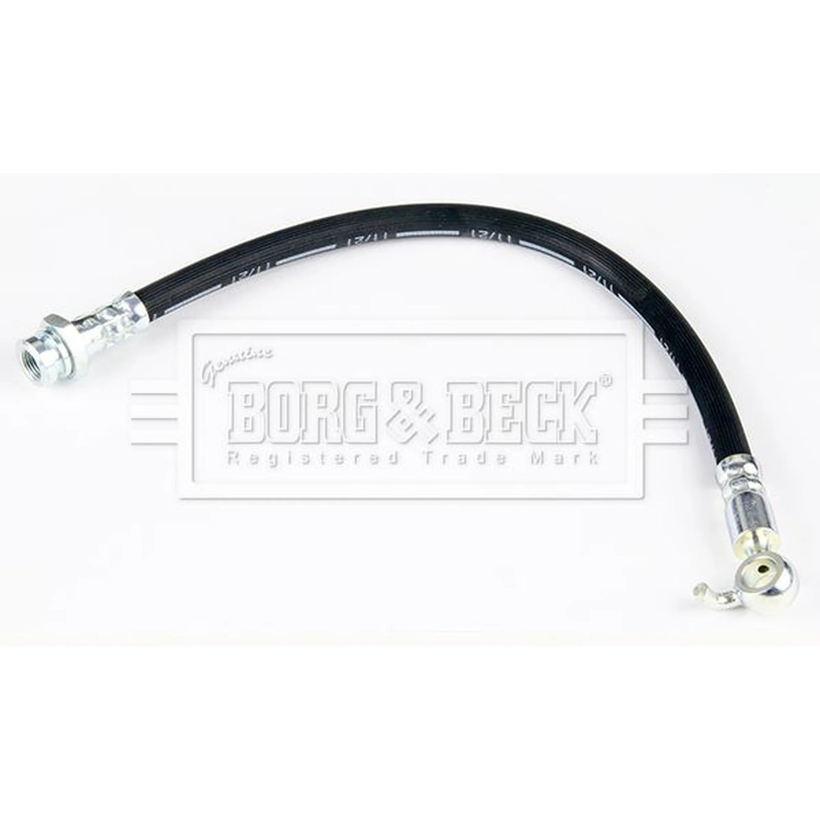 Borg & Beck Brake Hydraulic Hose Line Front Left BBH7084