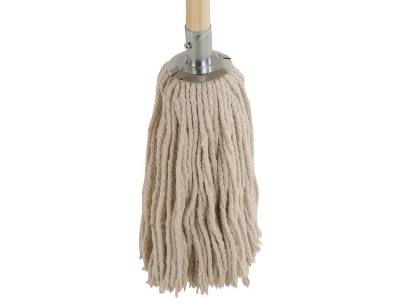 Bulldozer Cotton Mop And Soft Grip Wooden Handle
