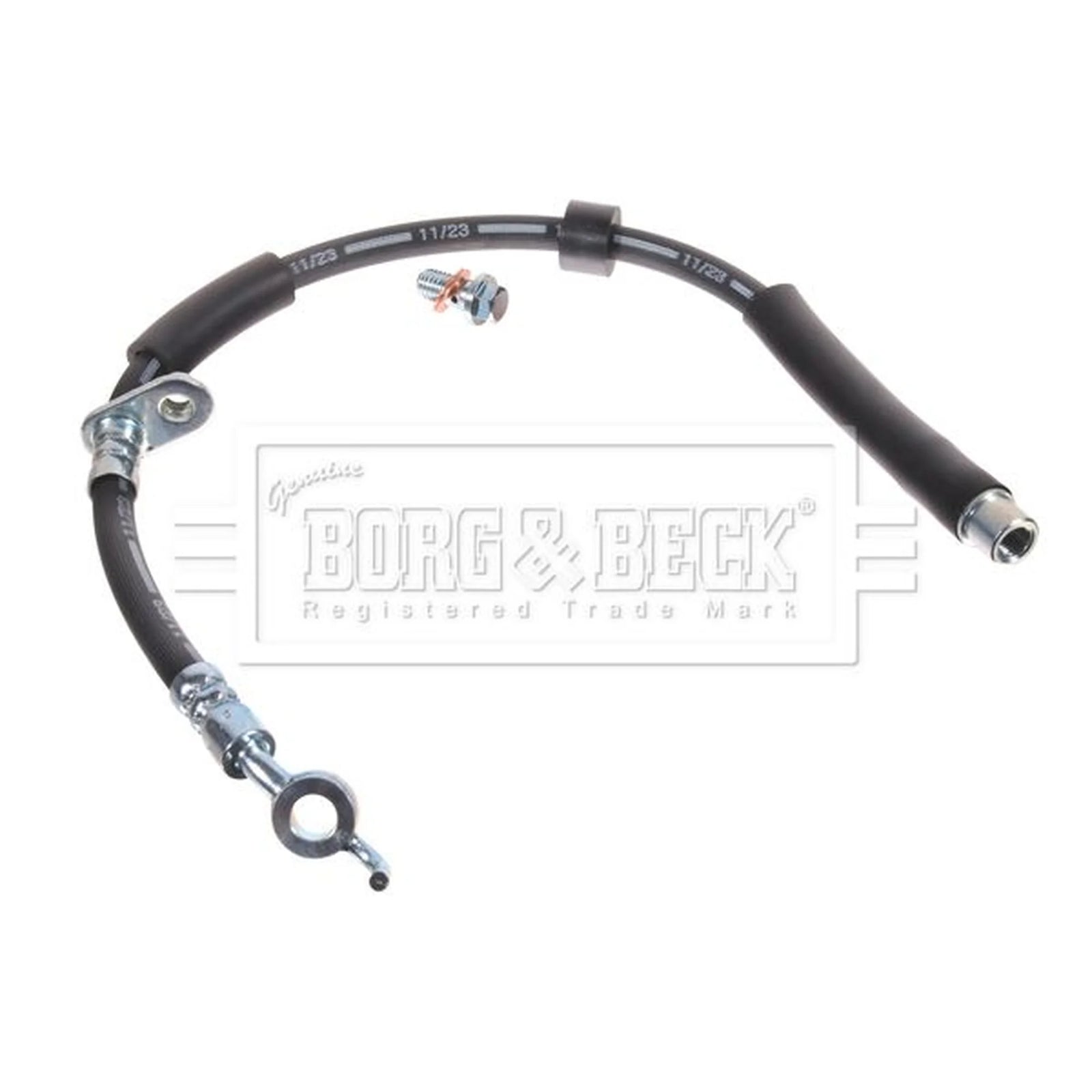 Borg & Beck Brake Hydraulic Hose Line Front Right BBH9110