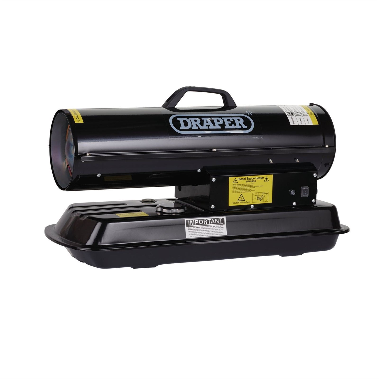 Draper 230V Diesel and Kerosene Space Heater, 51,200 BTU/15kW 04174