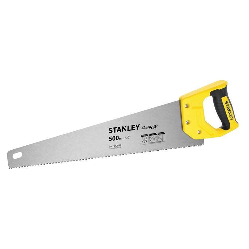 Stanley® Hand Tools Sharpcut™ Handsaw 500mm (20in) 7 TPI