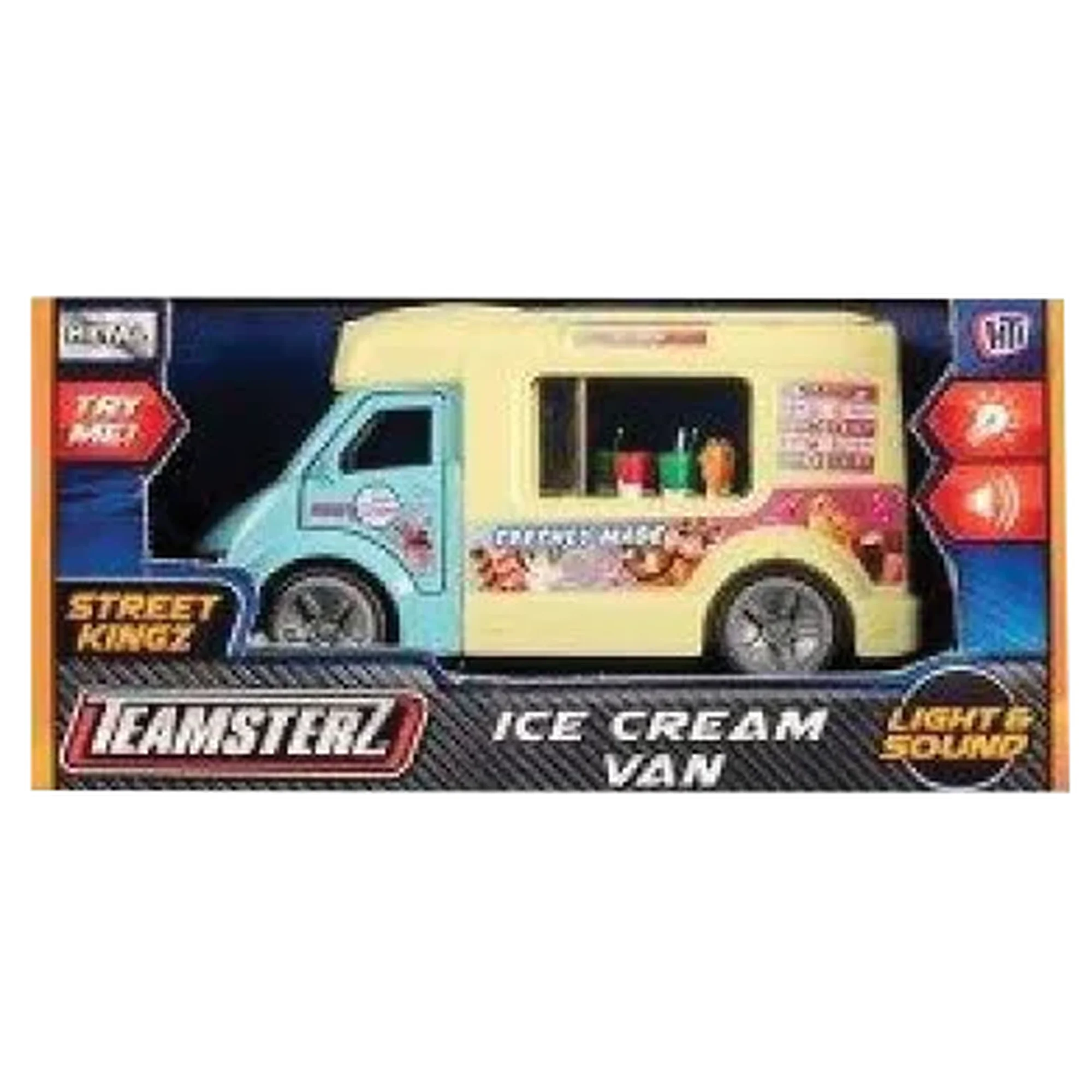 HTI Ice Cream Van Die Cast Model 12 Pack