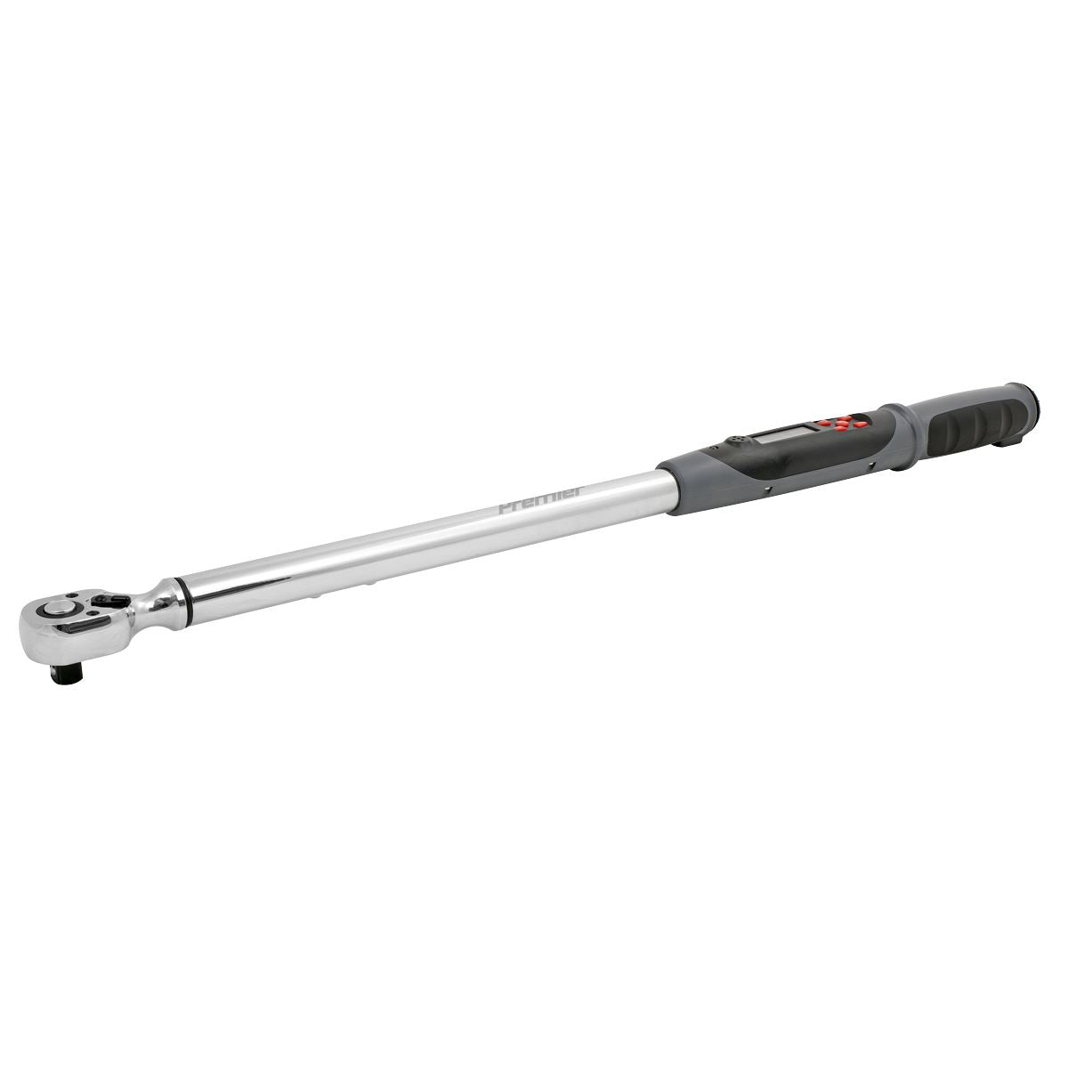 Premier Digital Torque Wrench with Angle Function 1/2"Sq Drive 30-340Nm
