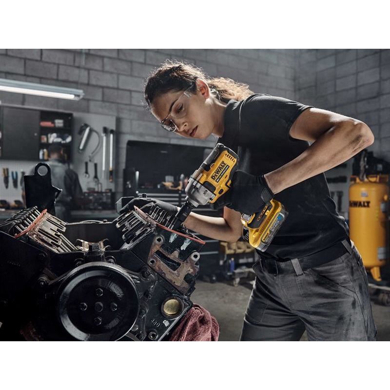 Dewalt Power Tools DCF891H2T XR BL 1/2in HR Anvil Impact Wrench 18V 2 x 5.0Ah POWERSTACK™ Li-ion
