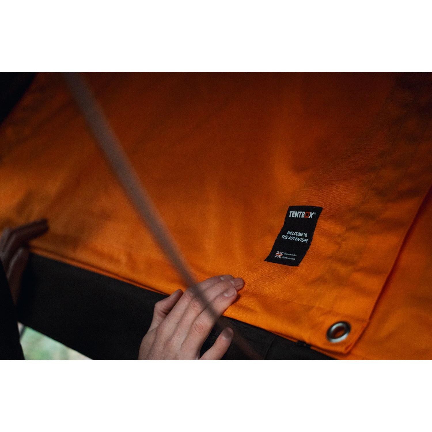 TentBox Lite 2.0 (Sunset Orange) 2 Person Roof Tent