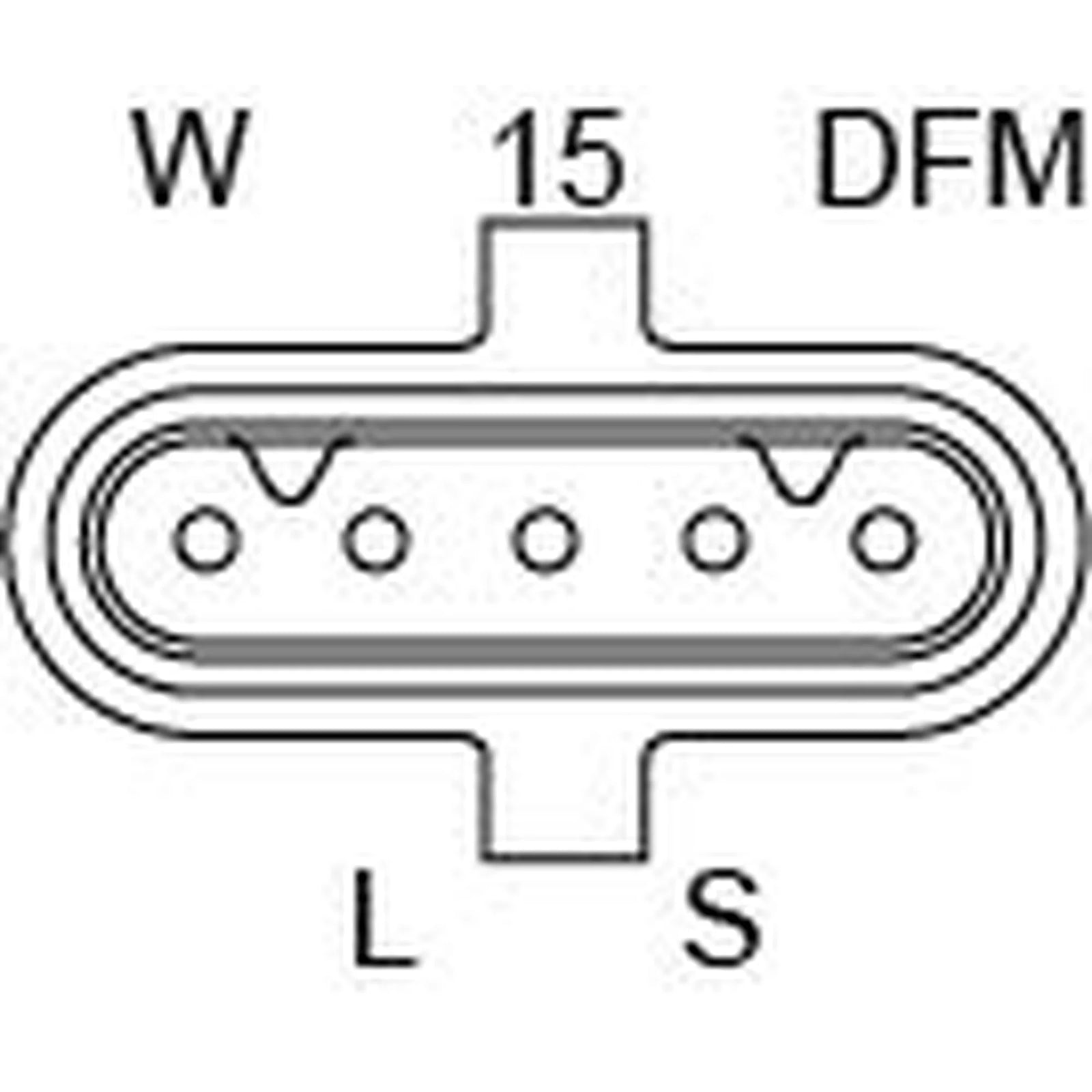 Bosch Car Alternator 12V 1 986 A01 027