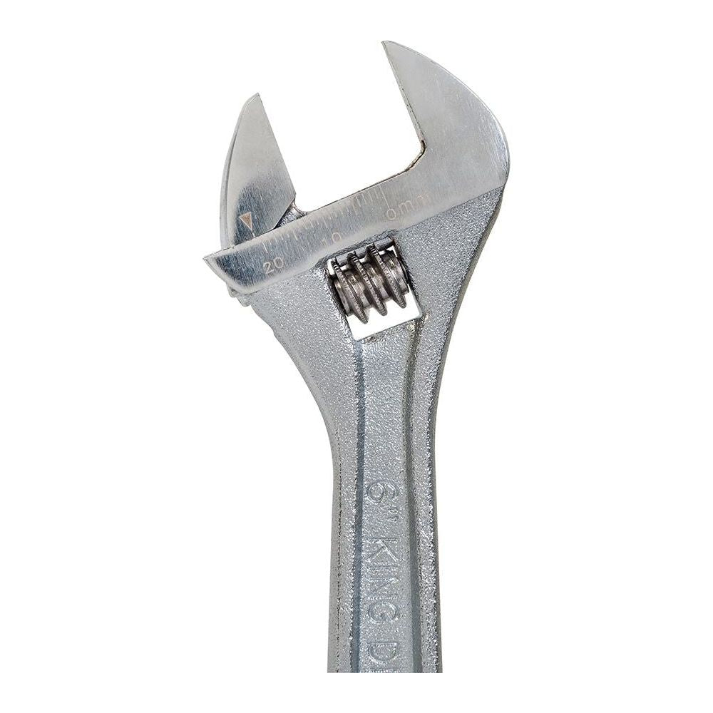 King Dick Adjustable Wrench Chrome 6"