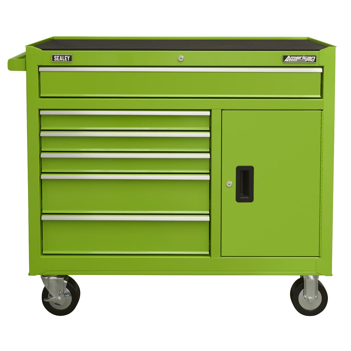 American Pro American PRO Rollcab 6 Drawer - Green AP4106HV