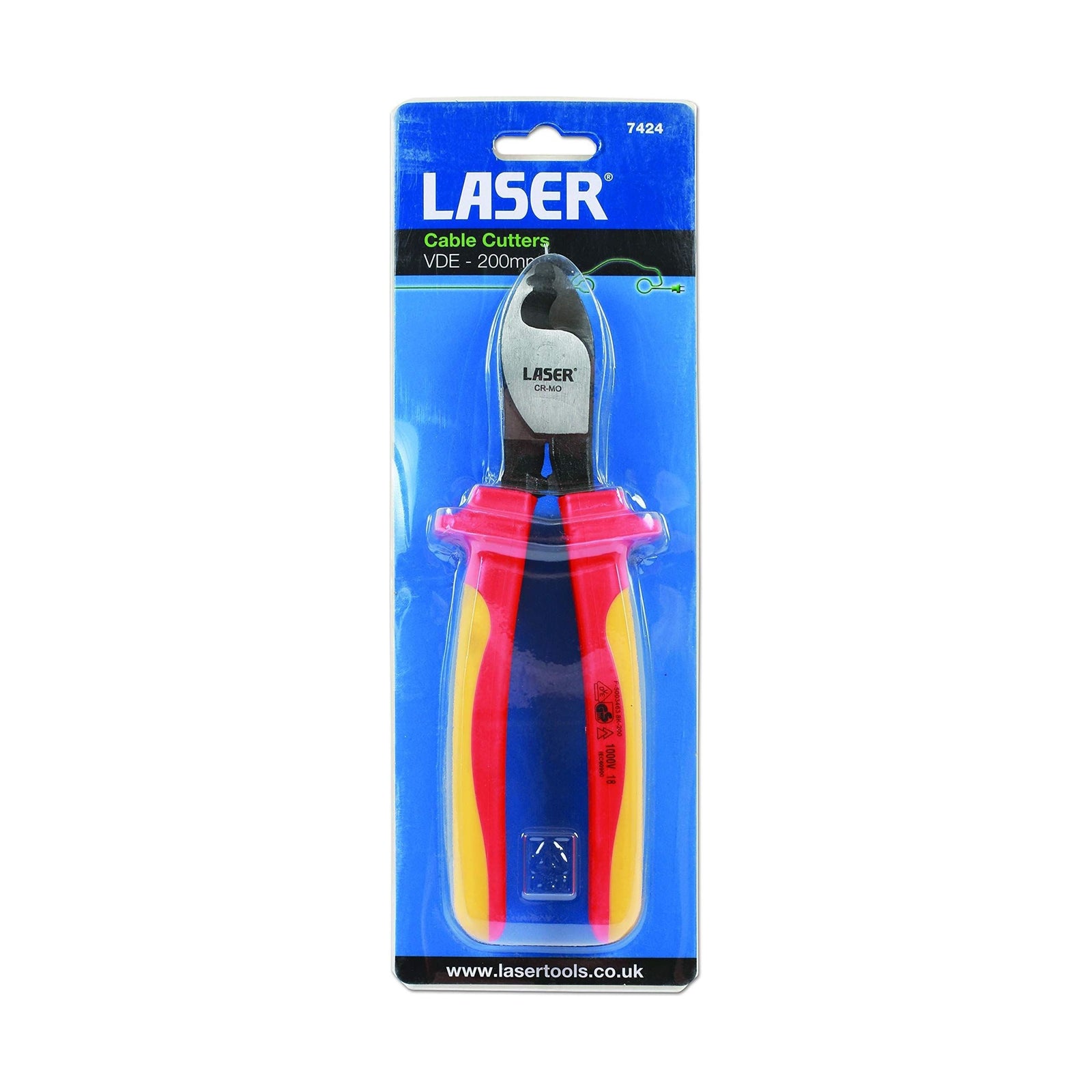 Laser Insulated Cable Cutters 200mm 7424