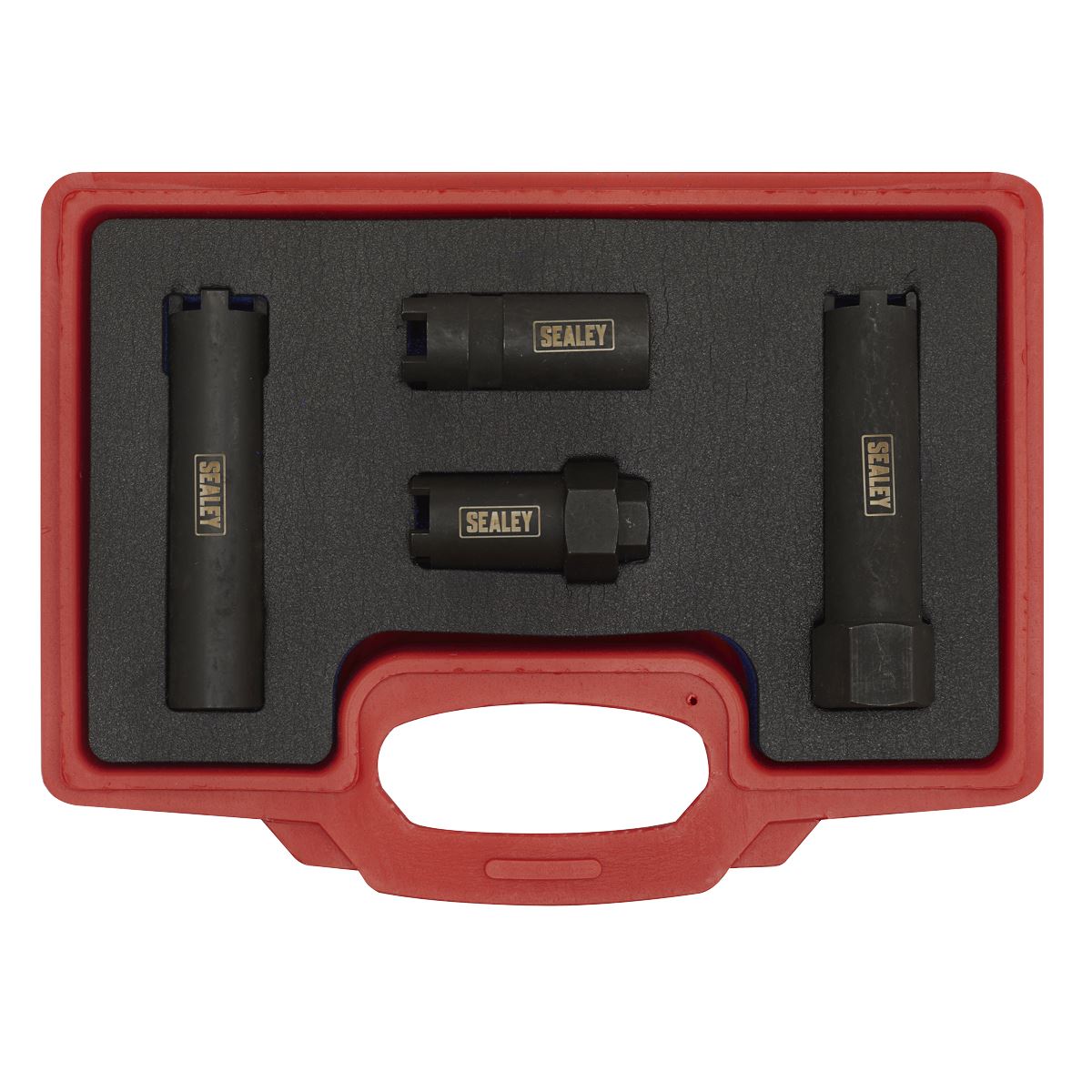Sealey Diesel Injector Socket Set 4pc Commercial VS2061