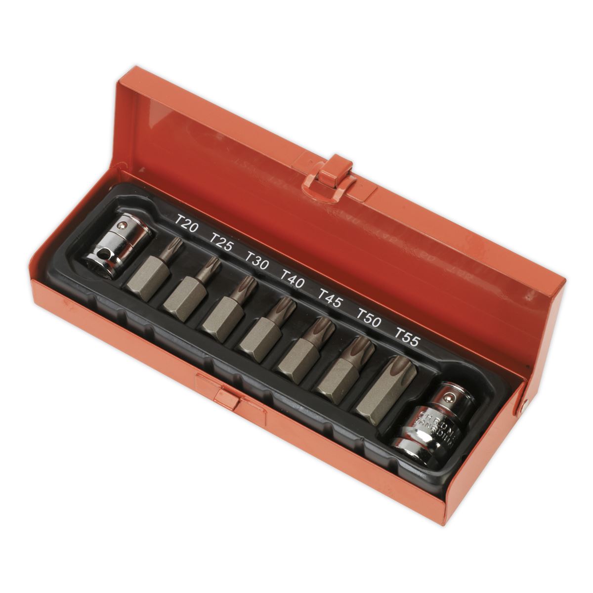 Sealey TRX-Star Bit & Holder Set 9pc AK6210