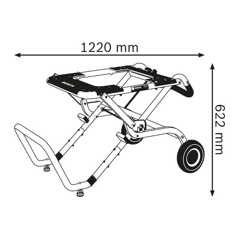 Bosch GTA 60 W Professional Table Saw Stand