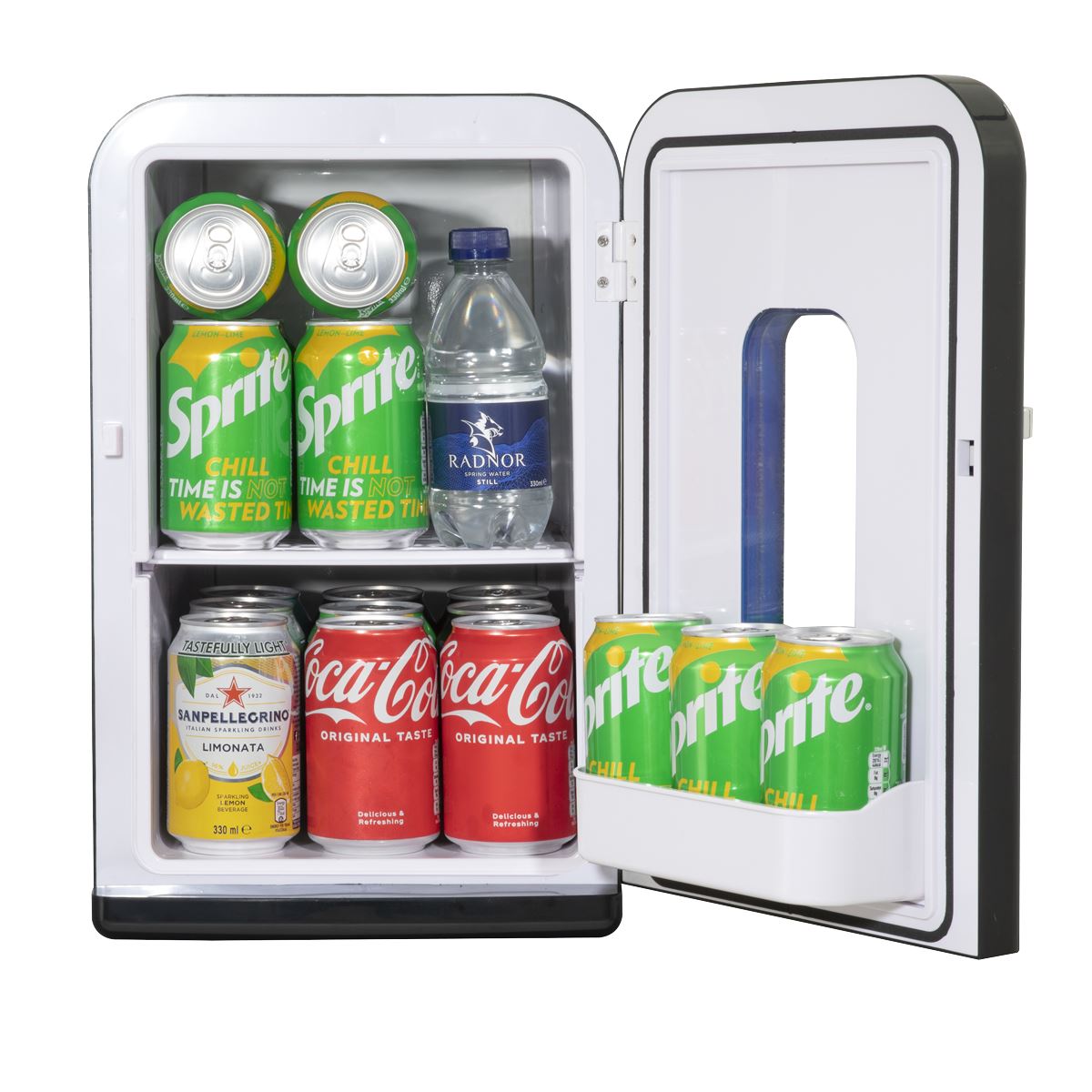 Baridi Mini Fridge/Warmer 15L Capacity 12V/230V - Black DH95