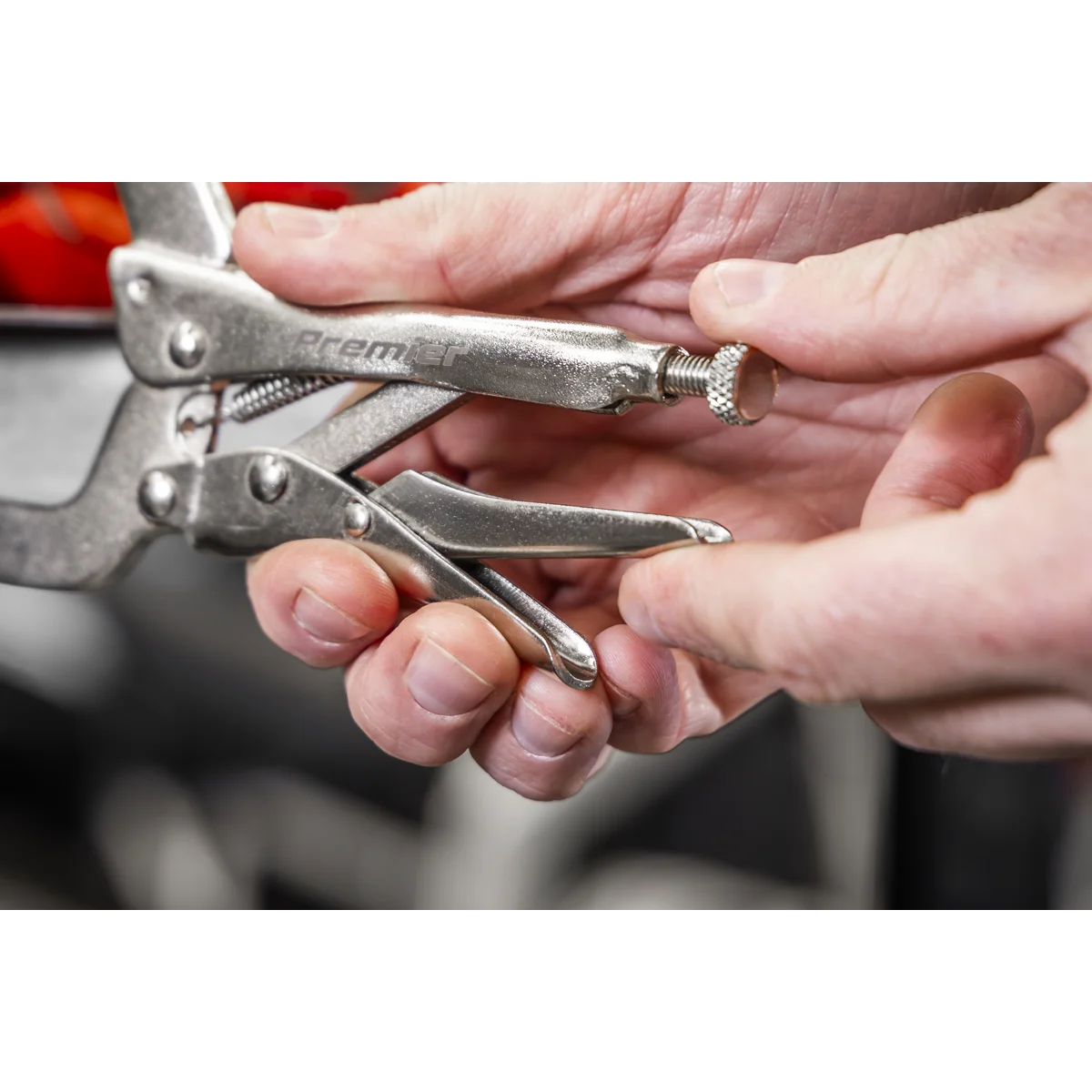 Sealey Premier Locking Pliers Set 10 Piece with Foam Tray AK6802