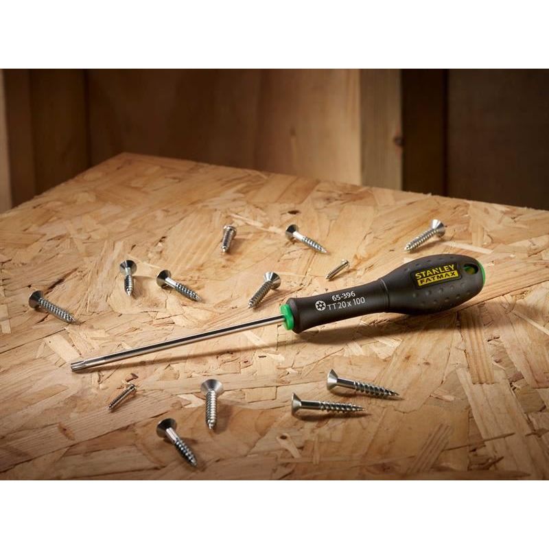 Stanley® Hand Tools FatMax® Screwdriver Tamper-proof TORX Tip TTX20 x 100mm