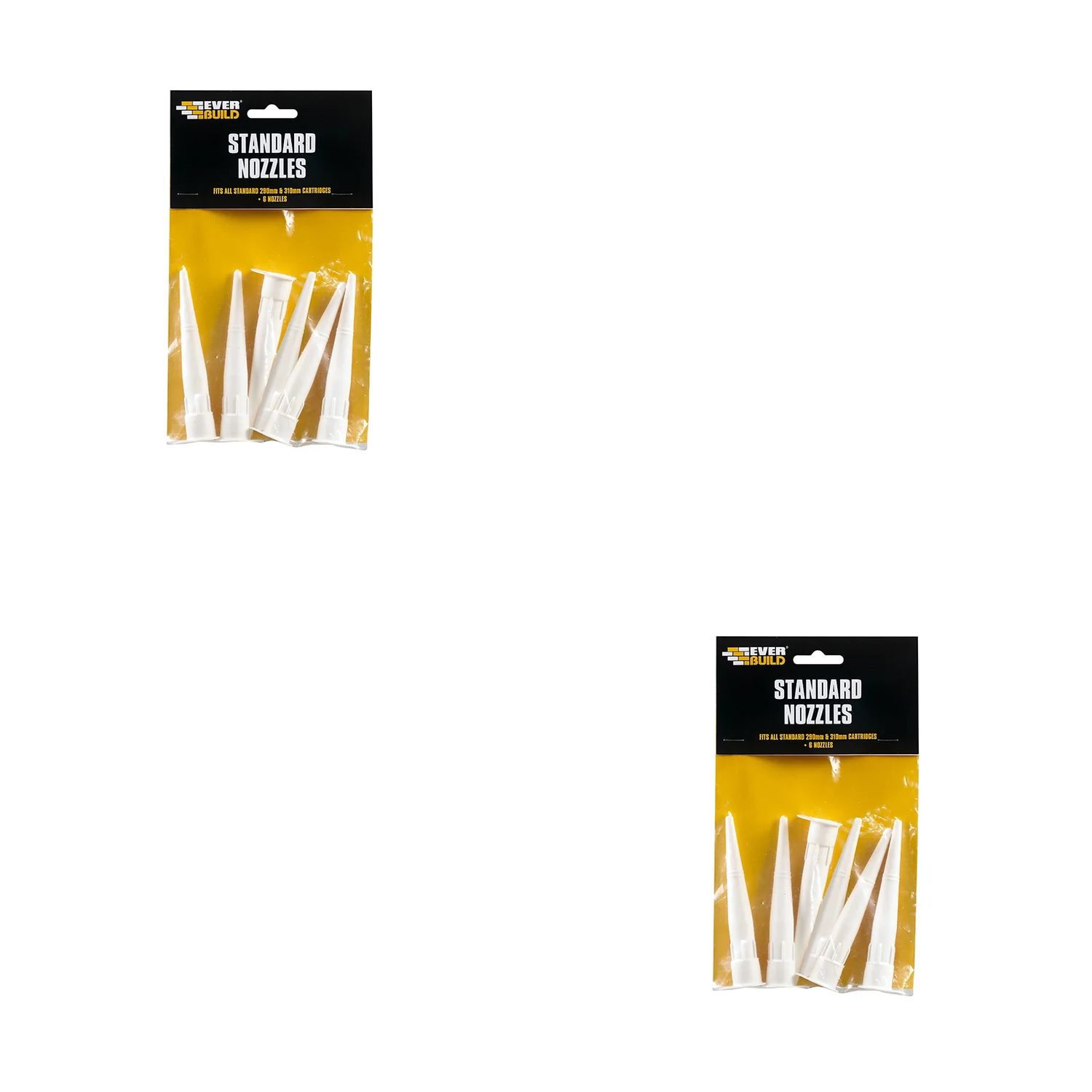 Everbuild Sika Standard Nozzle Pack of 6 - 489640