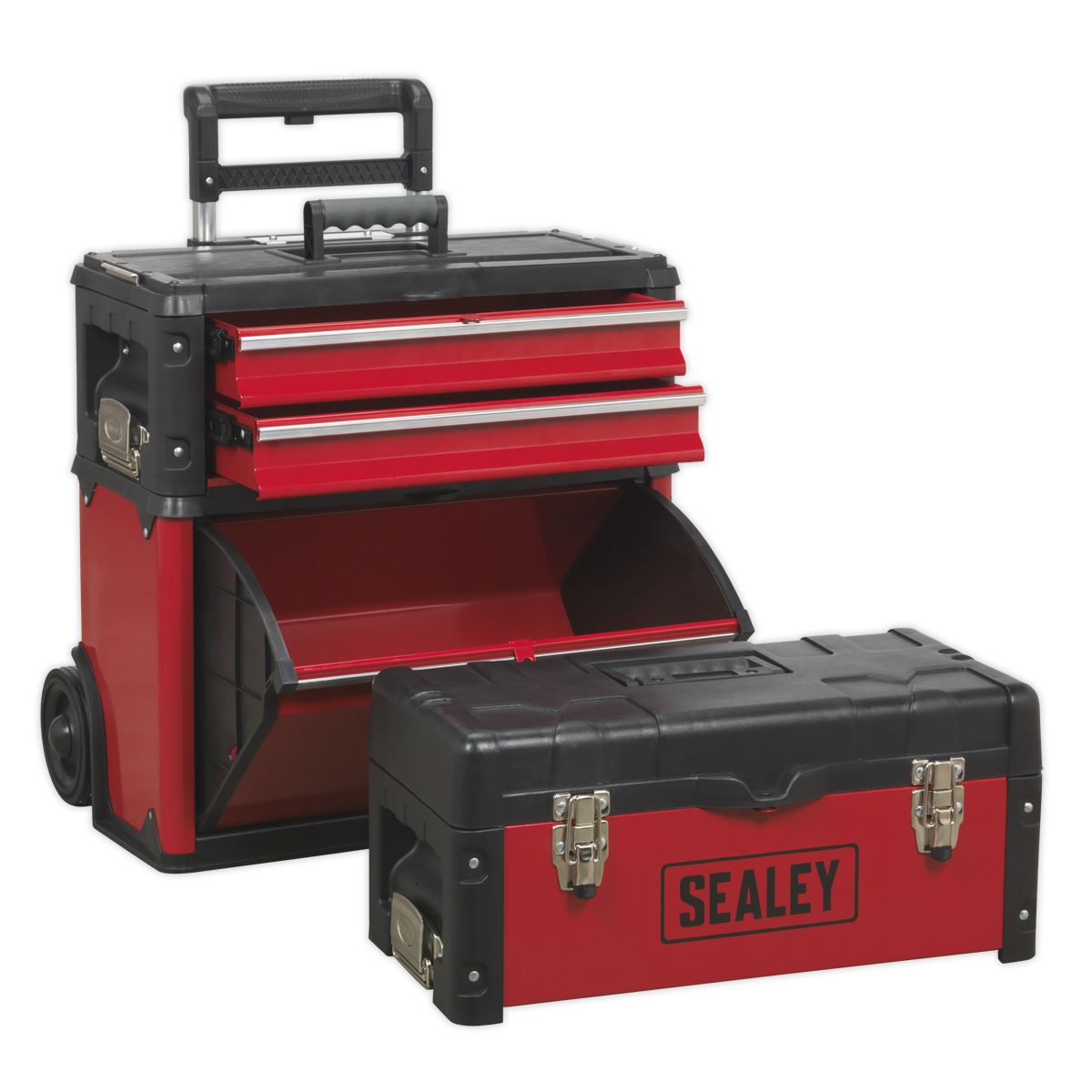 Sealey Mobile Steel/Composite Toolbox 3 Compartment AP548