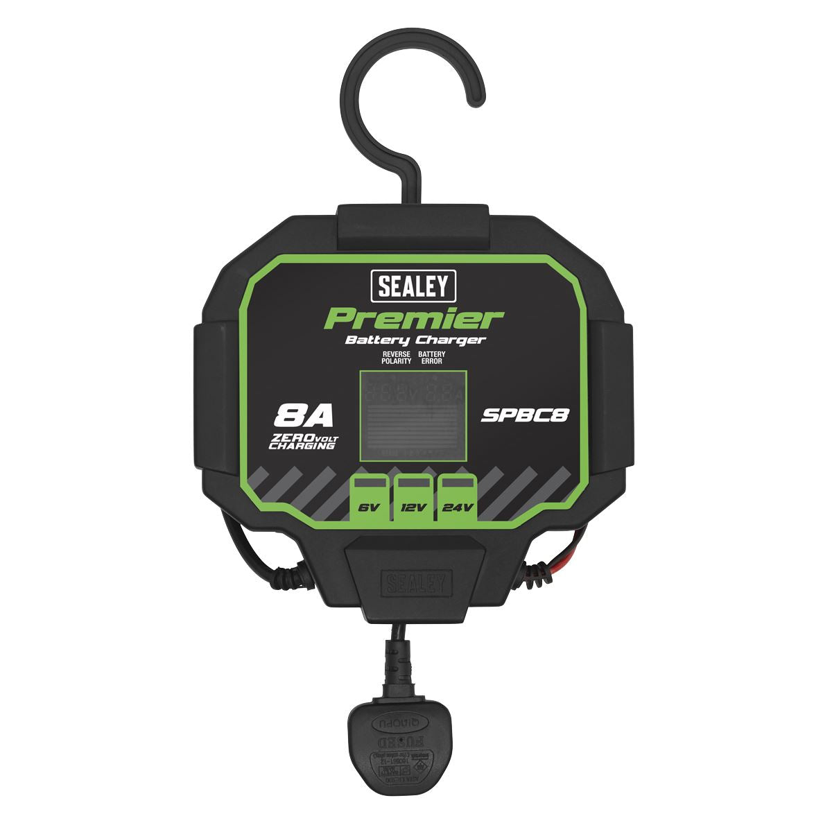 Sealey SPBC8 Battery Charger 8A Fully Automatic