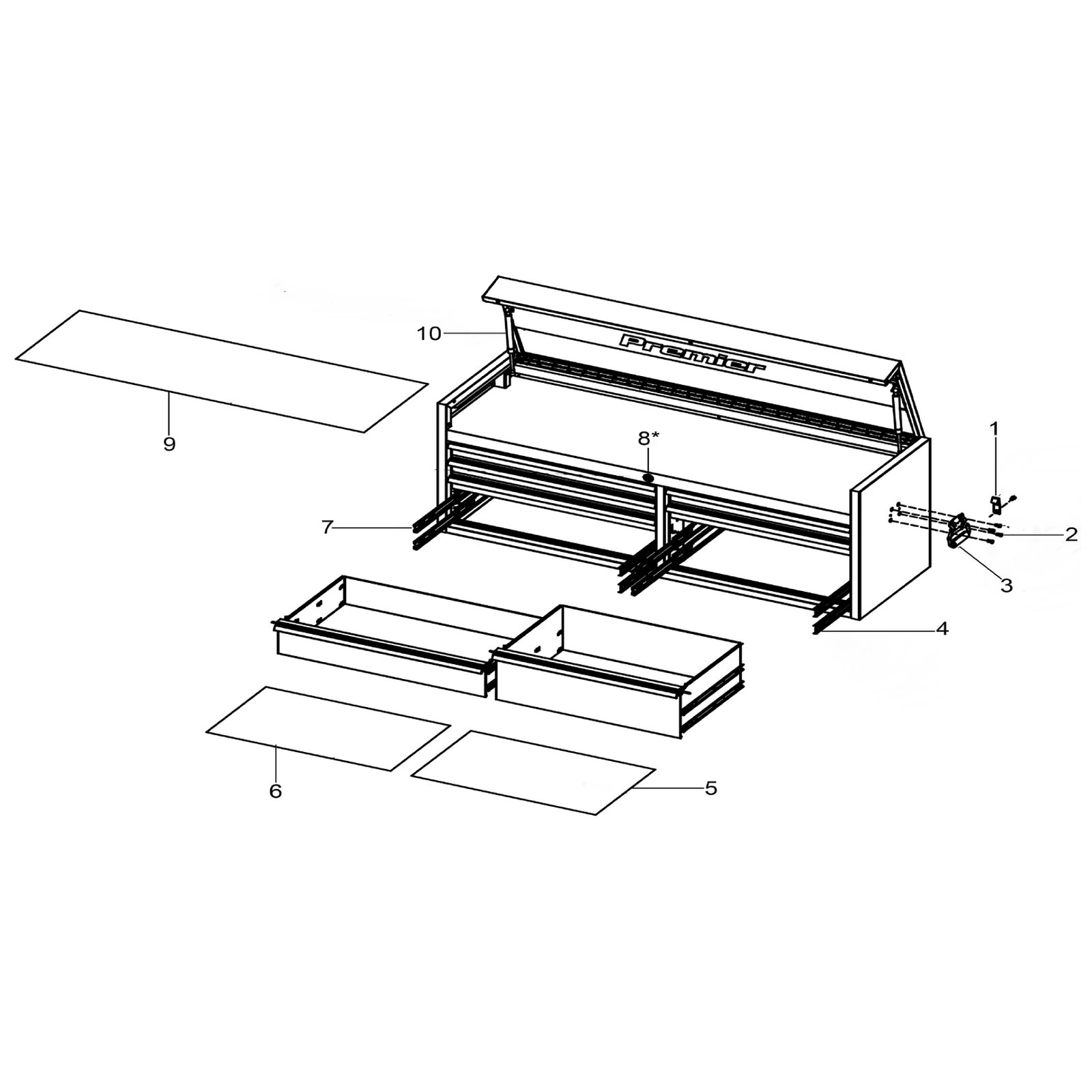 Sealey Top Liner PTB-552182