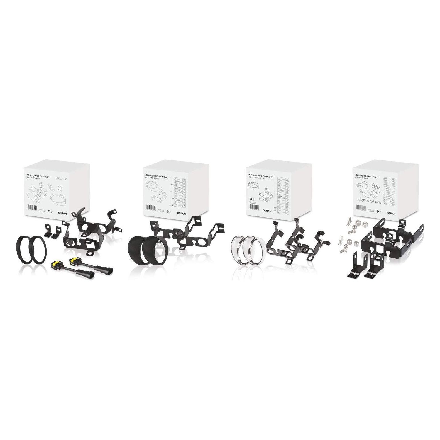 Osram LEDriving FOG additional mounting for Nissan models, FOG101-NIS-M, bracket