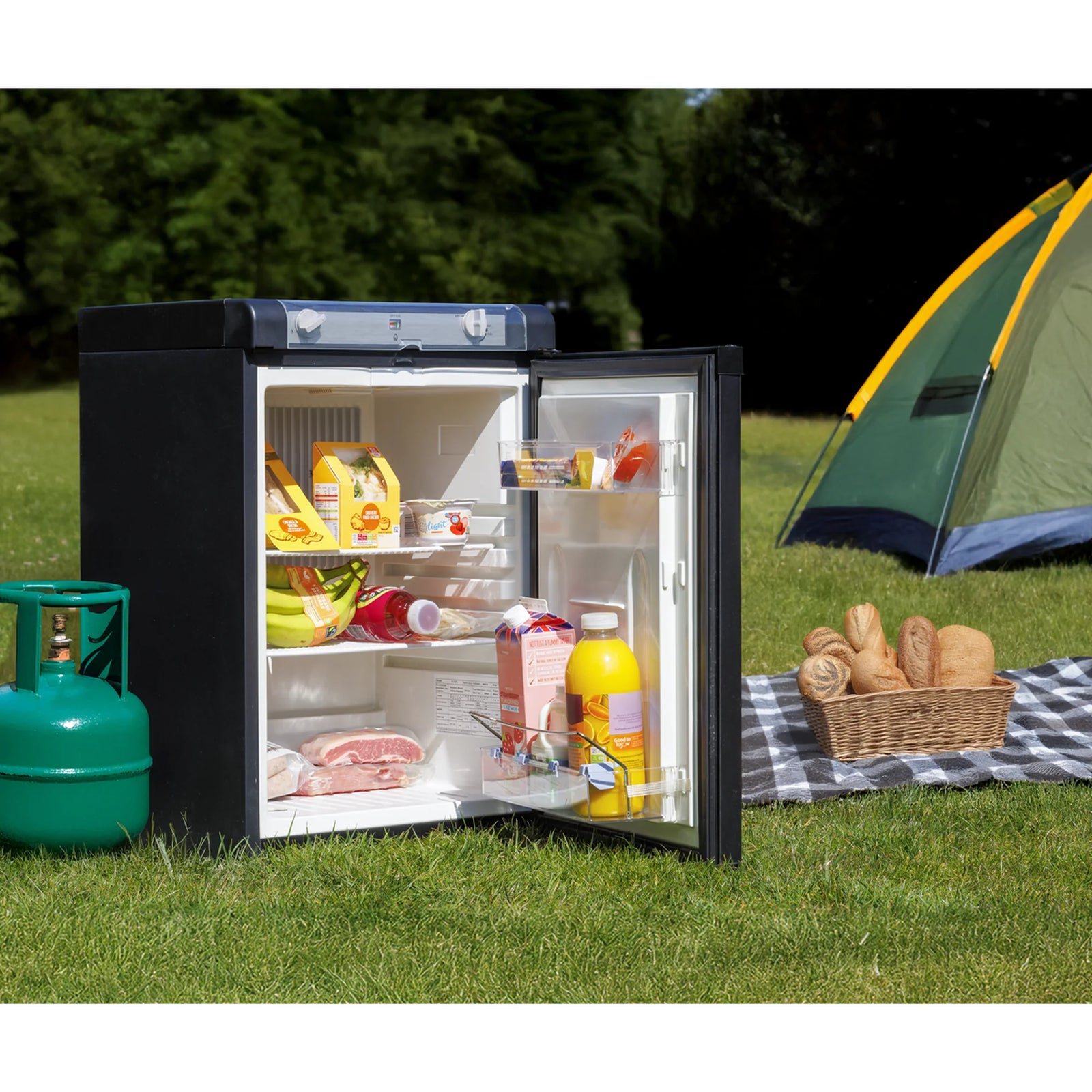 Dellonda 3-Way Fridge 40L Portable Camping Cooler