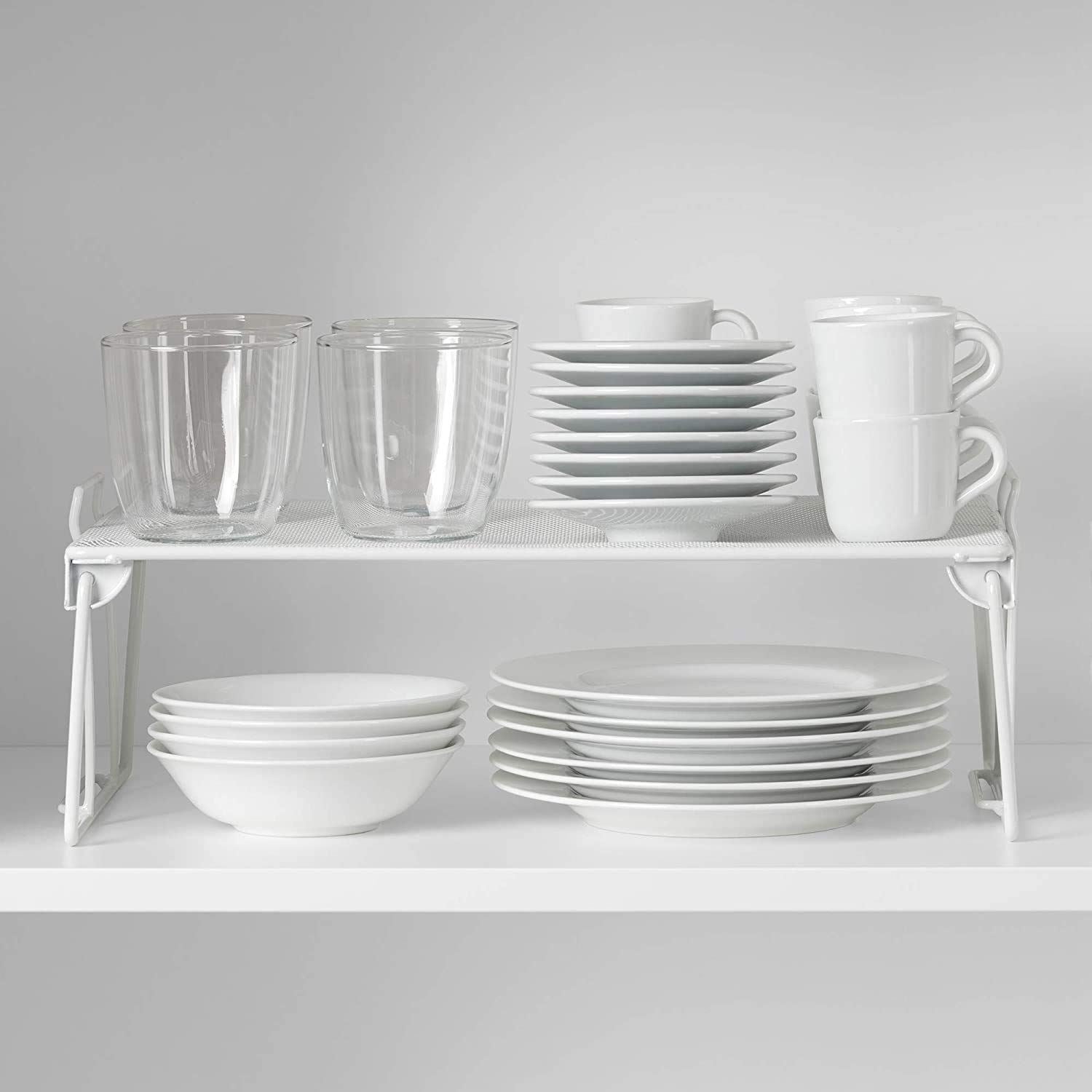 White Stackable Shelf 2092