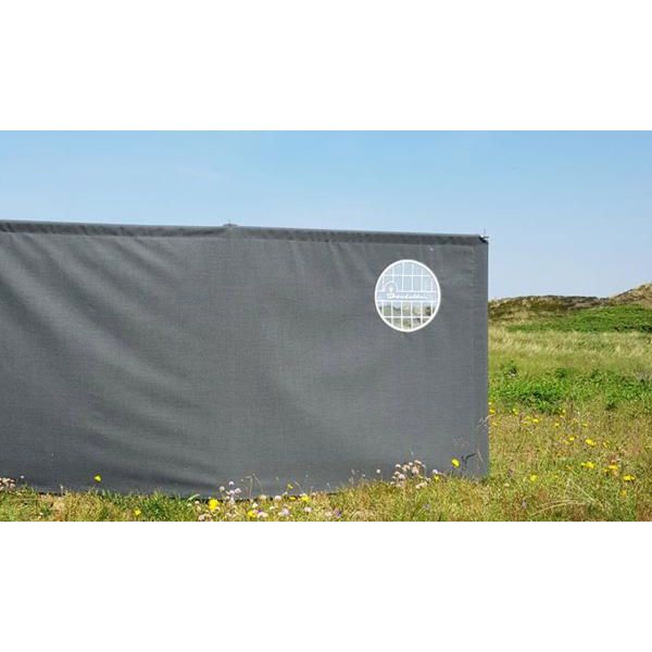 Isabella Windscreen, 4 sided, 120 cm, Mega, Granite