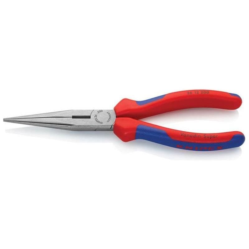 Knipex Snipe Nose Side Cutting Pliers (Stork Beak) Multi-Component Grip 200mm (8in)