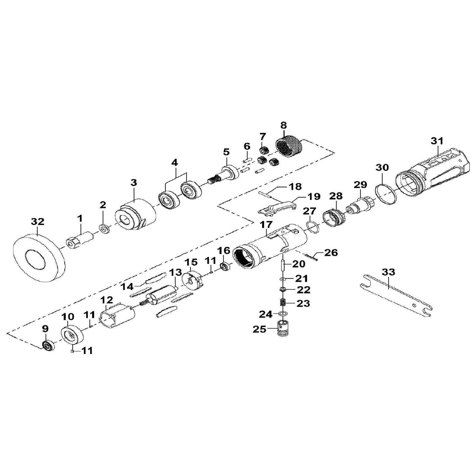Sealey Needle spindle SA95.V3-06