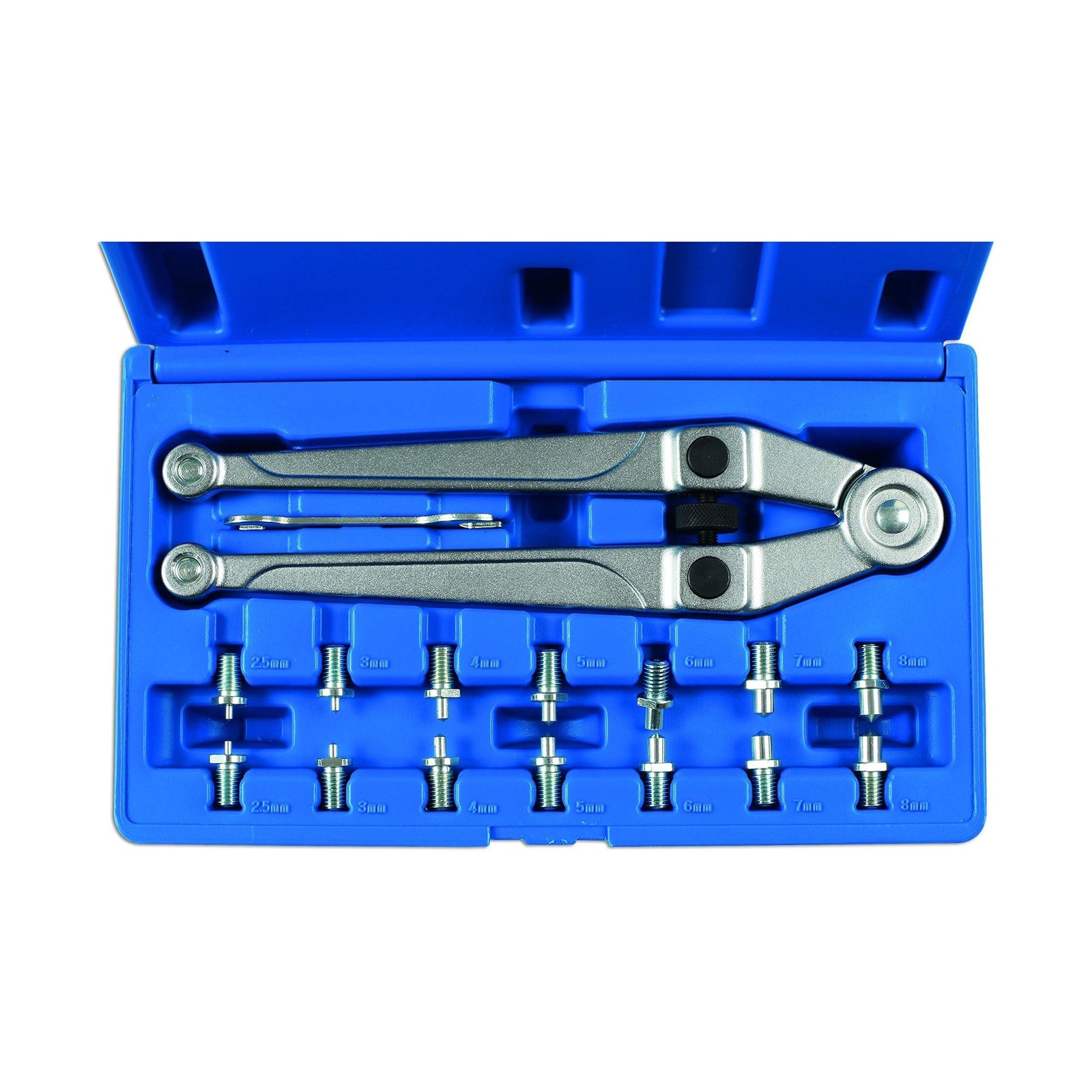 Laser Adjustable Pin Wrench Set 7412