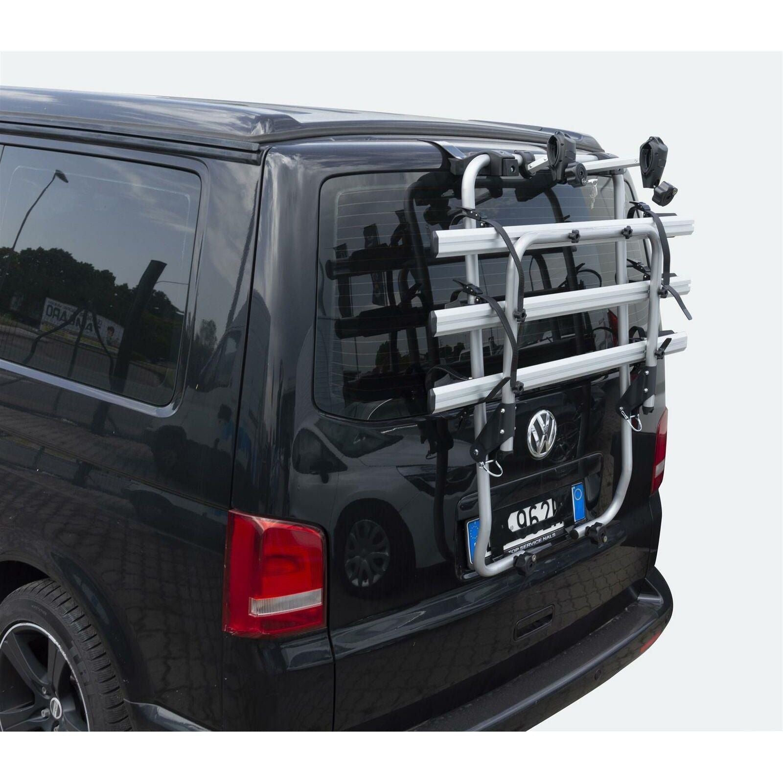 Menabo Bike Rack Cycle Carrier Tailgate Fits Vw T6 Transporter Campervan