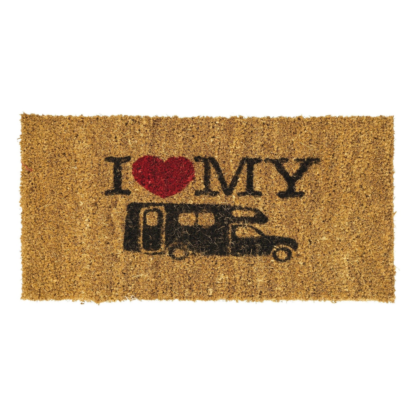 MDS1203 Reimo I Love My Motorhome Coconut door Mat 51649