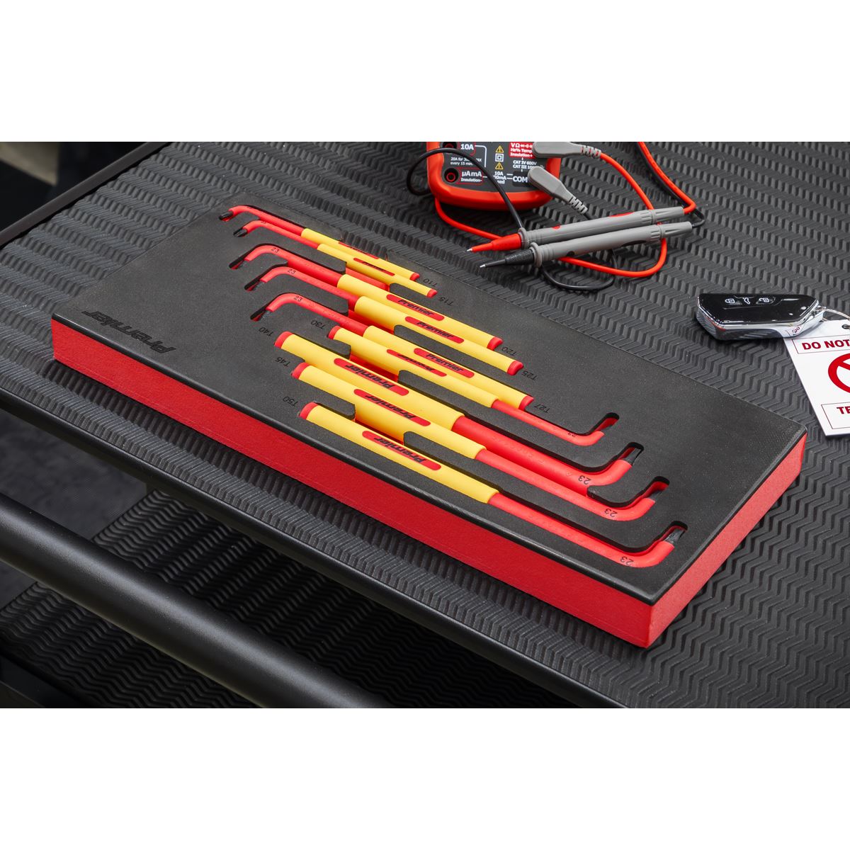 Sealey Premier Premier Insulated TRX-Star* Key with Tool Tray 9pc - VDE Approved