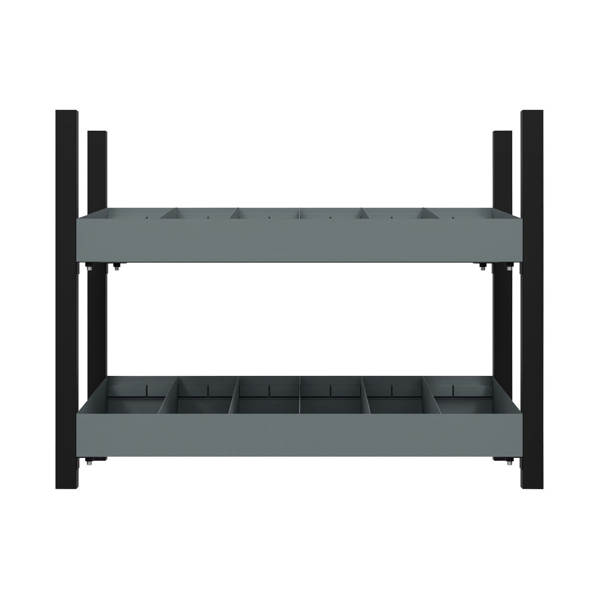Sealey Modular Storage Mid Unit 2 Compartment Shelve 580mm