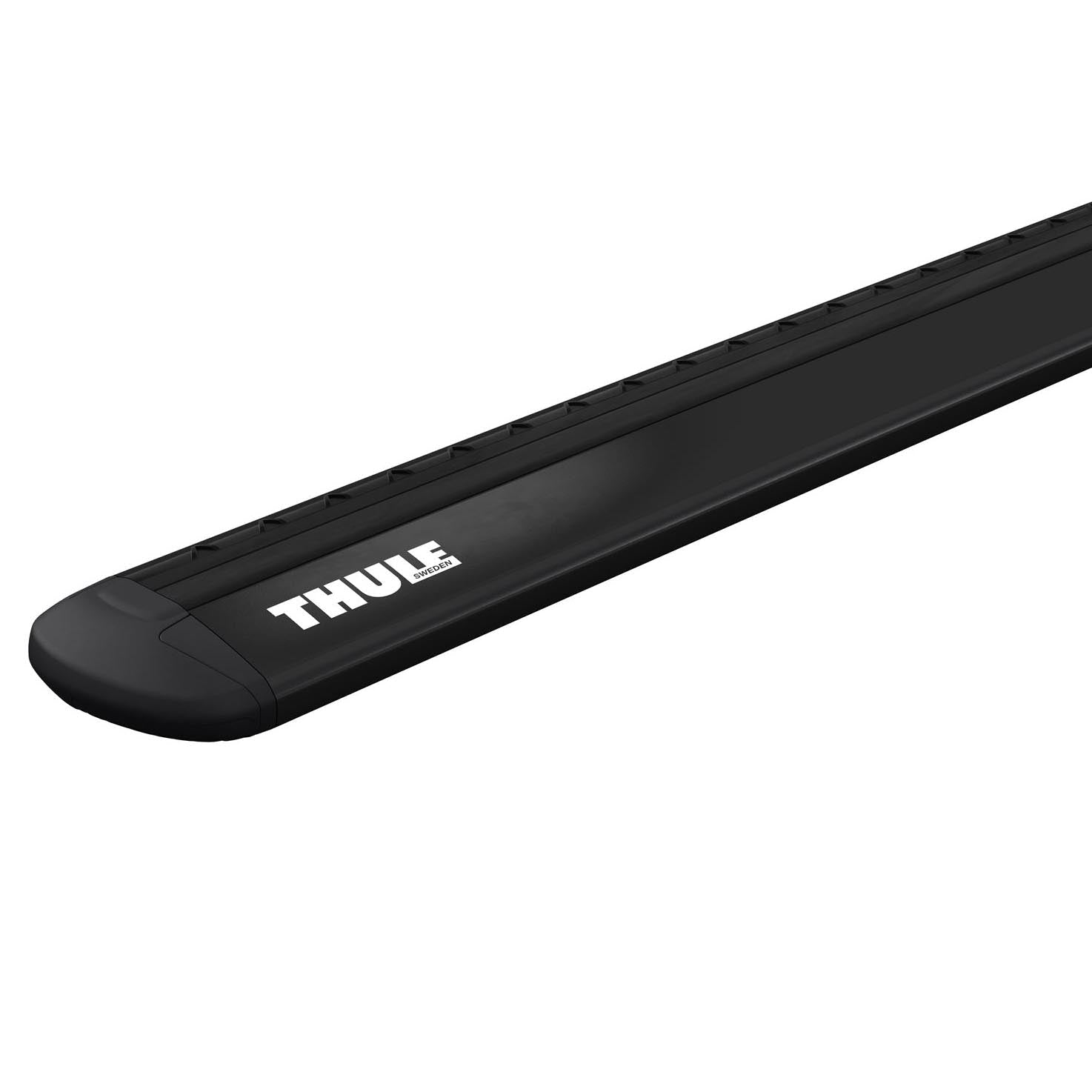 Thule WingBar Evo Roof Bars Black fits Renault Trafic Van 2007-2014 5-dr with Fixed Points, with High Roof