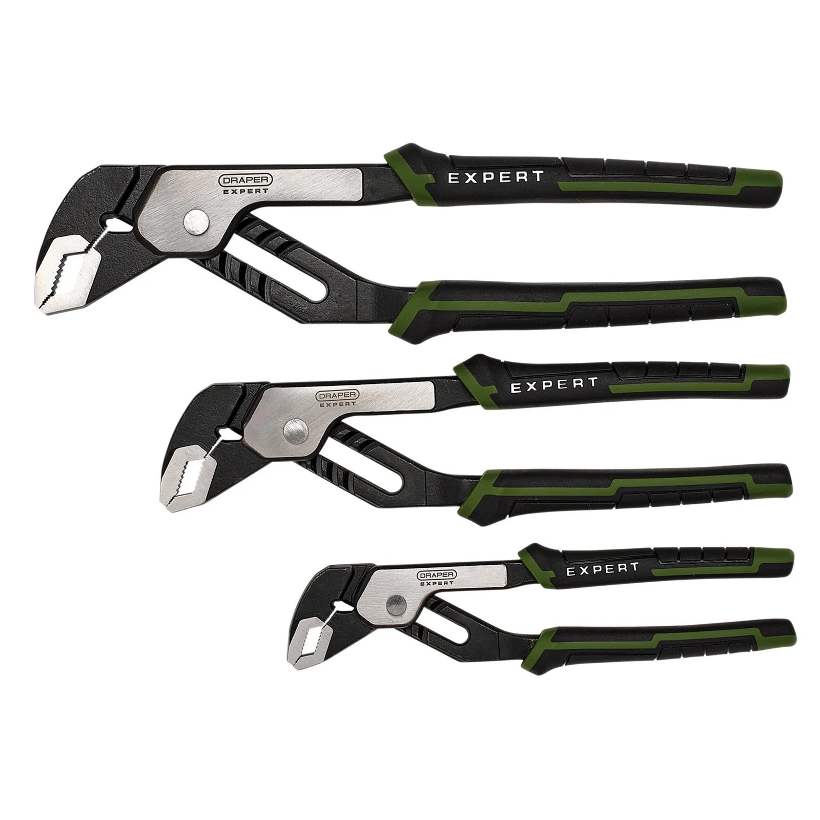 Draper Expert Water Pump Pliers Set (3 Piece) - PL-EX/WPP-SET