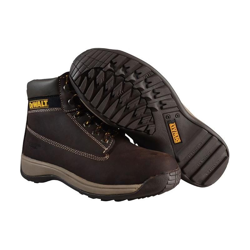 Dewalt Power Tools Apprentice Hiker Nubuck Boots Brown UK 11 EUR 46