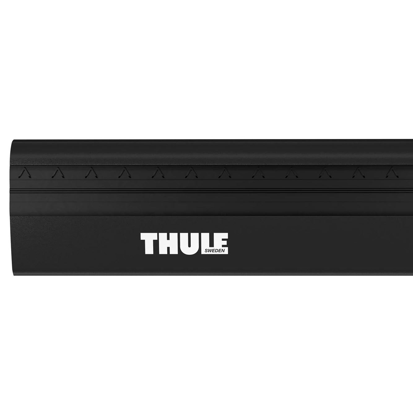 Thule WingBar Edge Roof Bars Black fits Ford Transit Connect Van 2014-2023 4-dr with Flush Rails