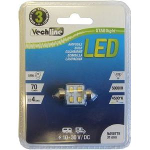Vechline Led 31Mm Festoon 4Smd 08W Bulb 15937181