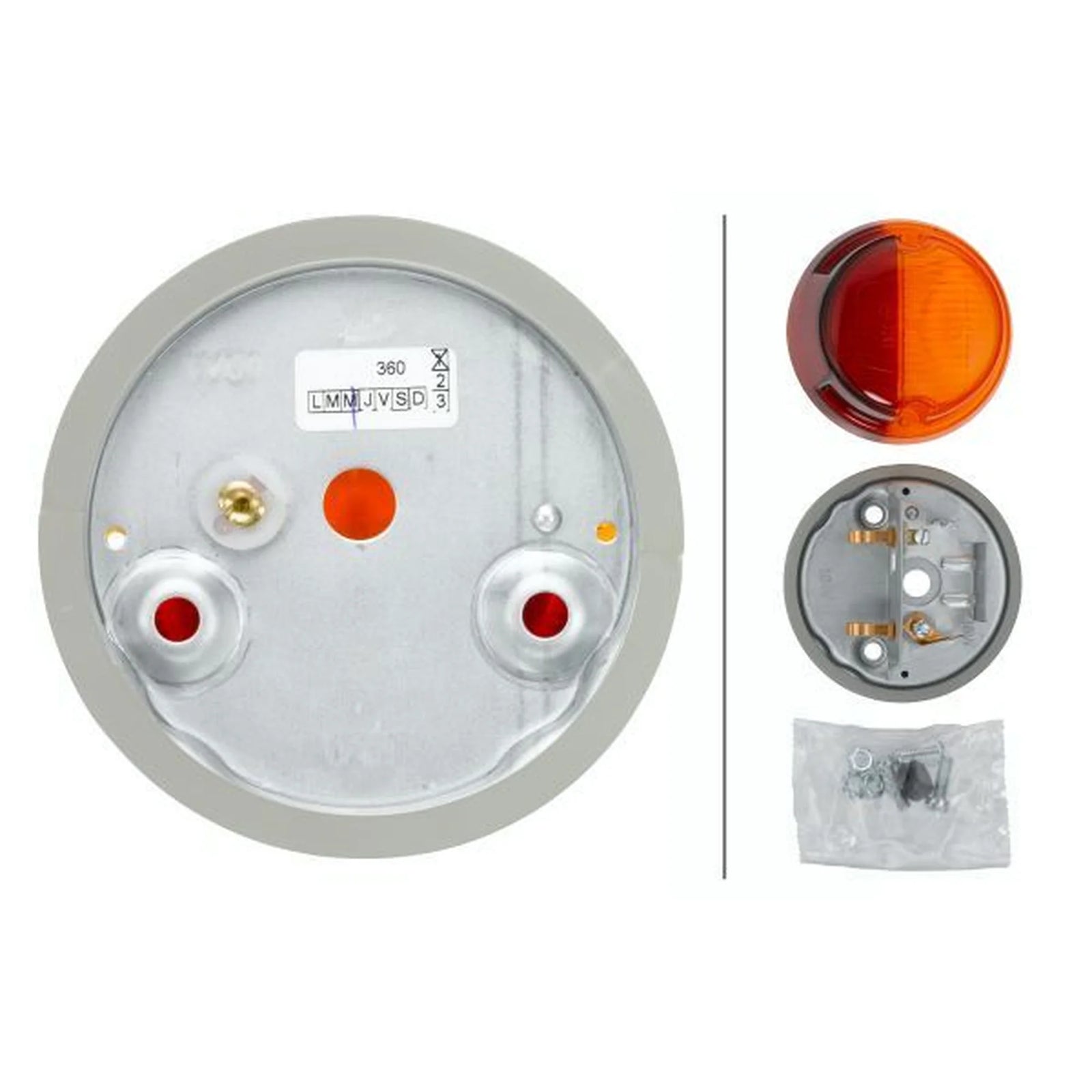 Hella Tail Light / Lamp R10W Right 2SB 001 259-261