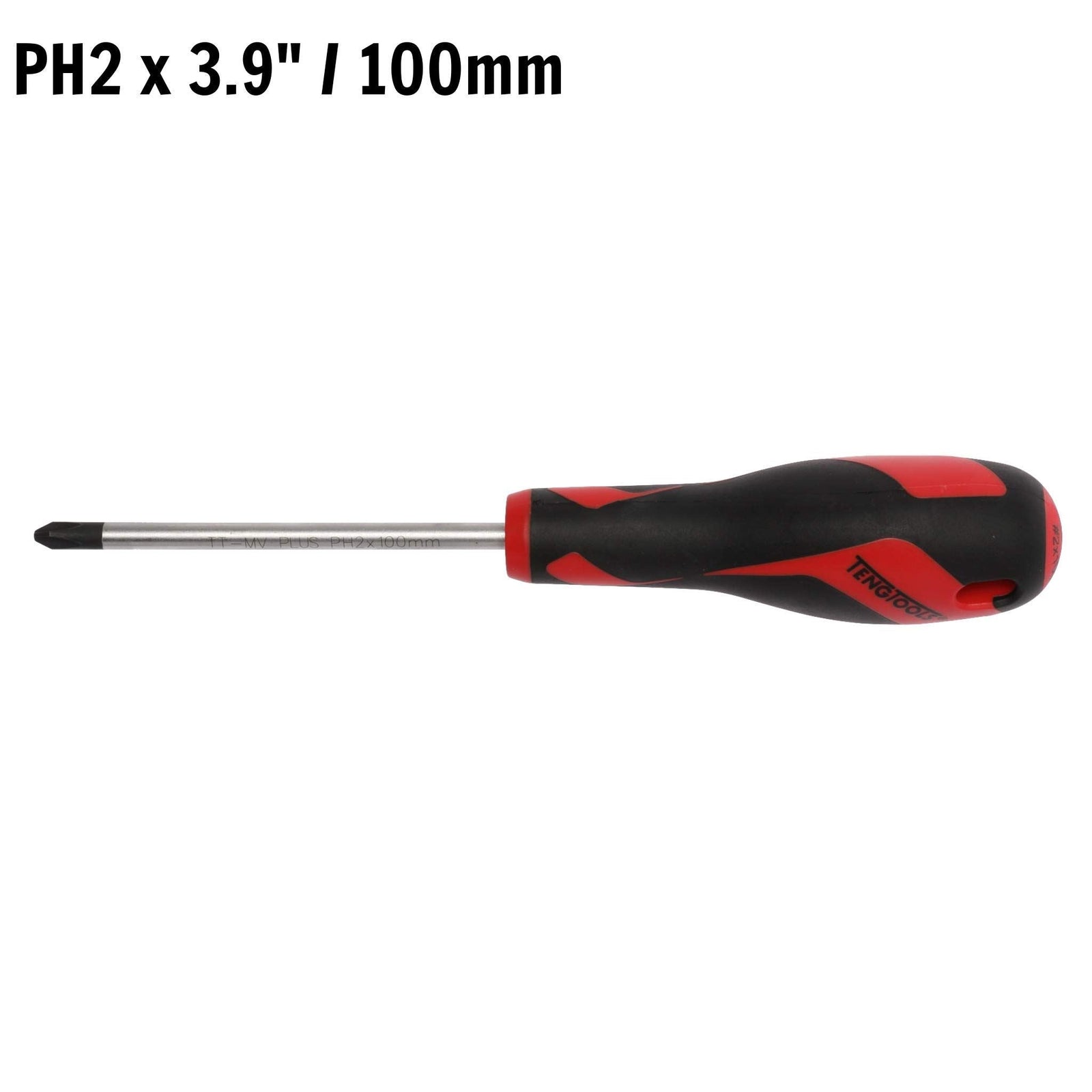 Teng Tools PH Screwdriver PH2 x 100mm L