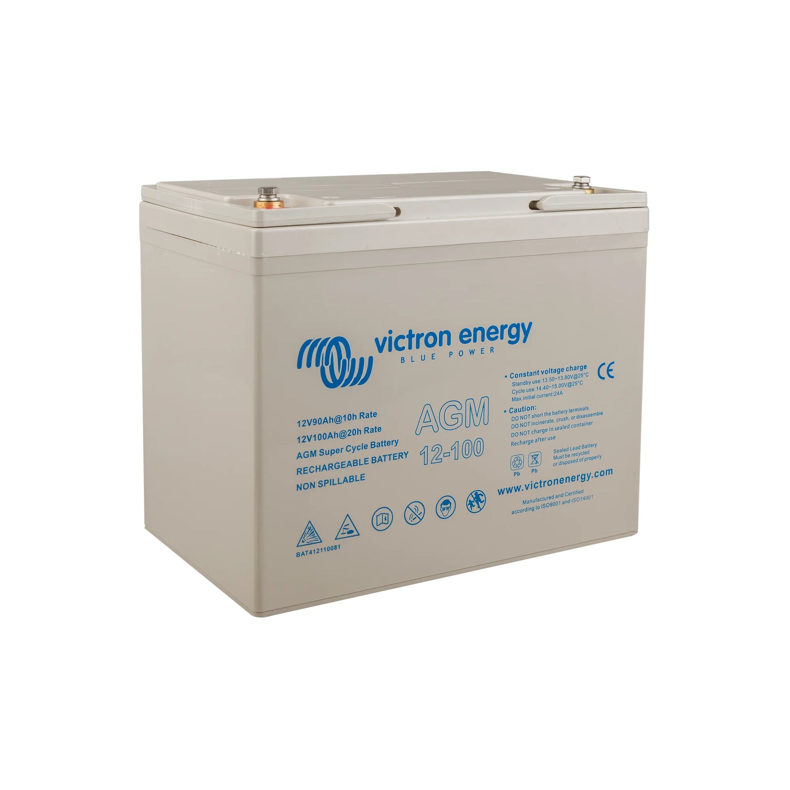 Victron 12V AGM Deep Cycle Battery 22Ah