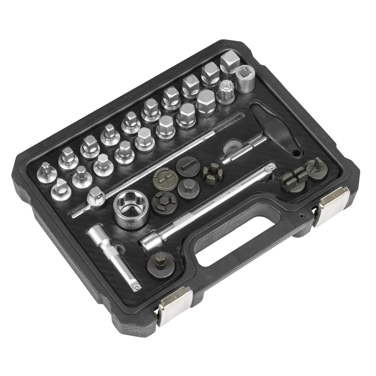 Sealey Master Oil Drain Plug Removal Kit 33 Piece