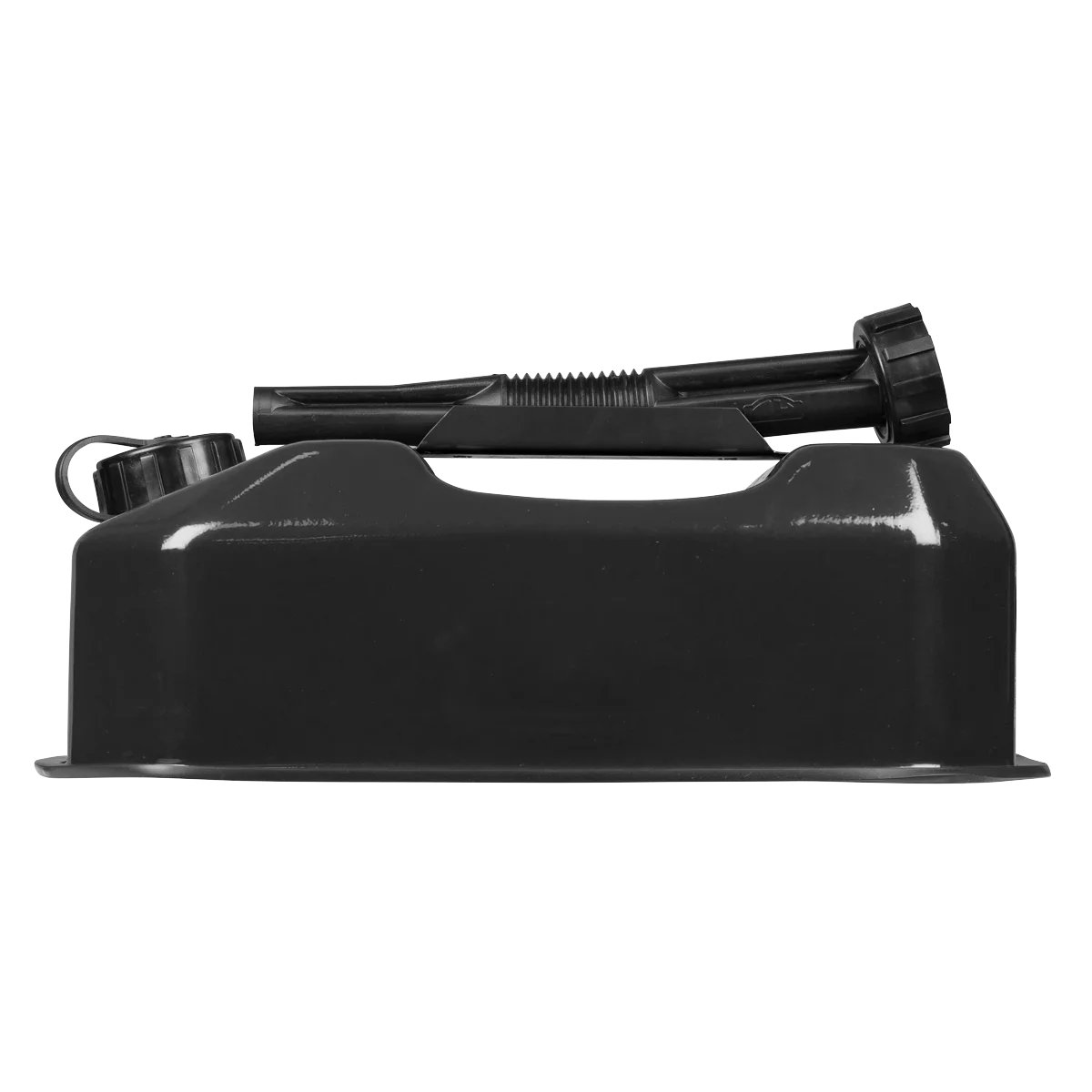 Sealey Jerry Can 5L Black Steel Fuel Container JC5RB