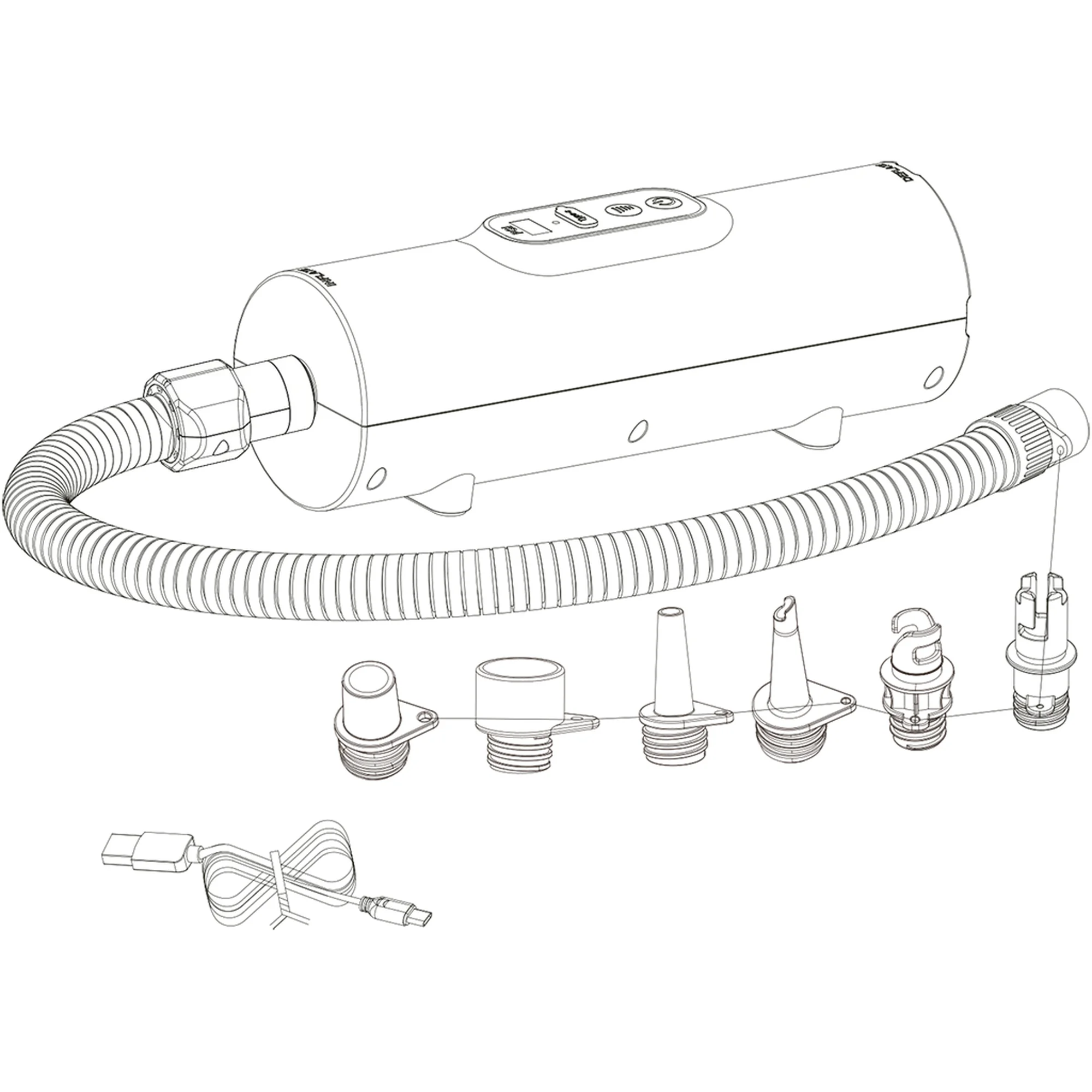 Quest Tornado Rechargeable Air Pump 27.5kg