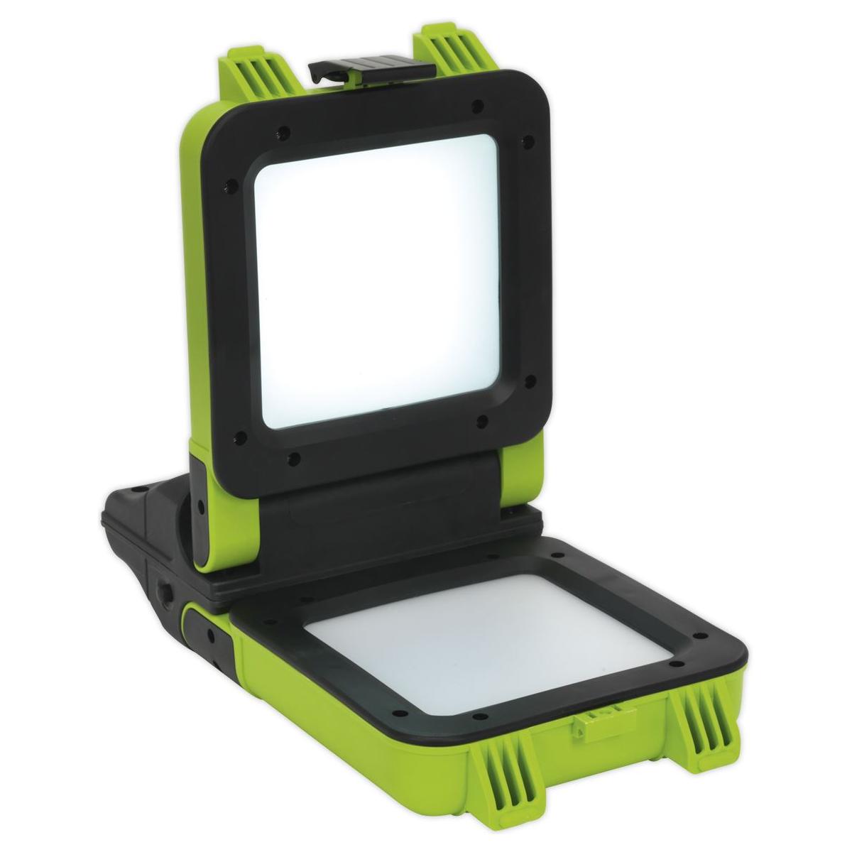 Sealey Rechargeable Floodlight 20W SMD LED Folding Case LED190T