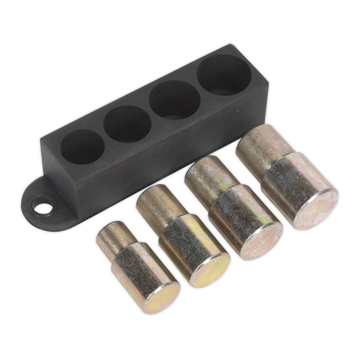 Sealey Motorcycle Shock Bushing Driver Set 4Pc