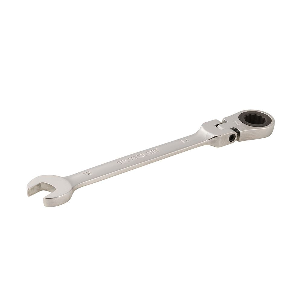 Silverline Flexible Head Ratchet Spanner 12mm