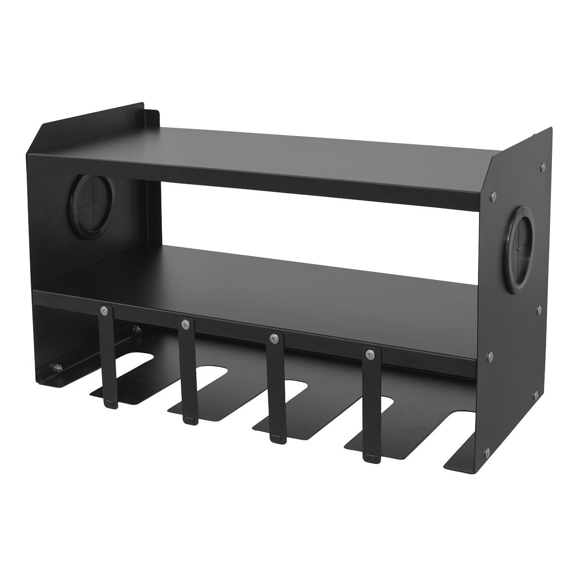 Sealey Power Tool Storage Rack PTSR5 Wall Mounted Store upto 5 Tools